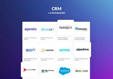 12 novas integrações com plataformas de CRM